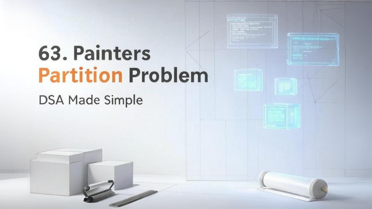 63. Painters Partition Problem