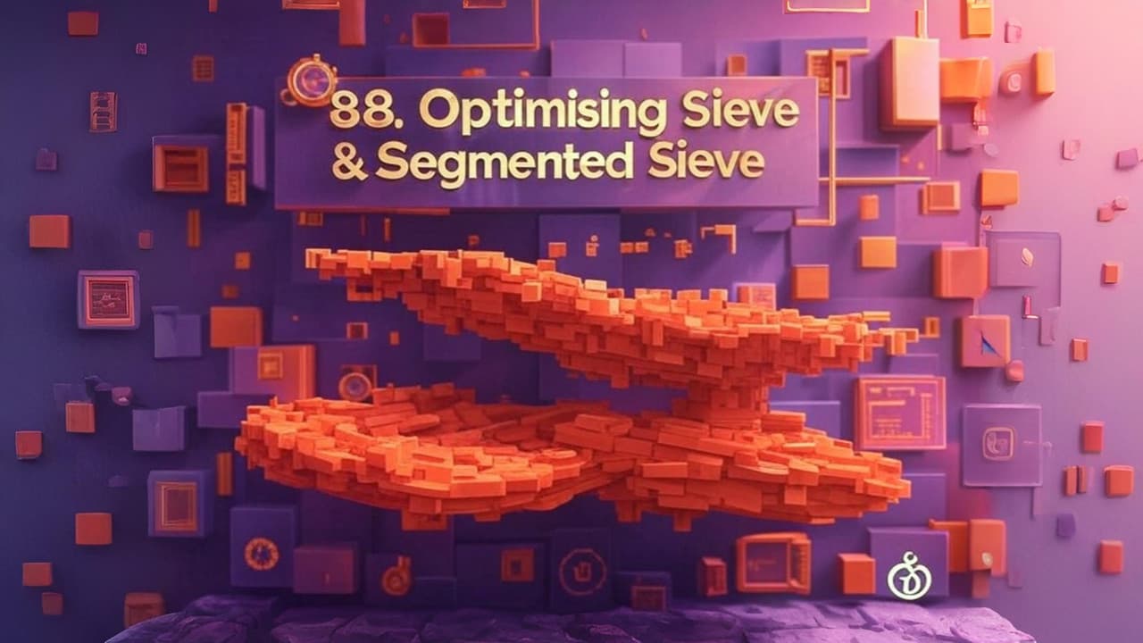 88. Optimising Sieve & Segmented Sieve