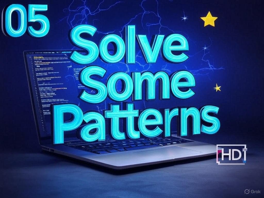 05. Let's solve some Patterns [HD]