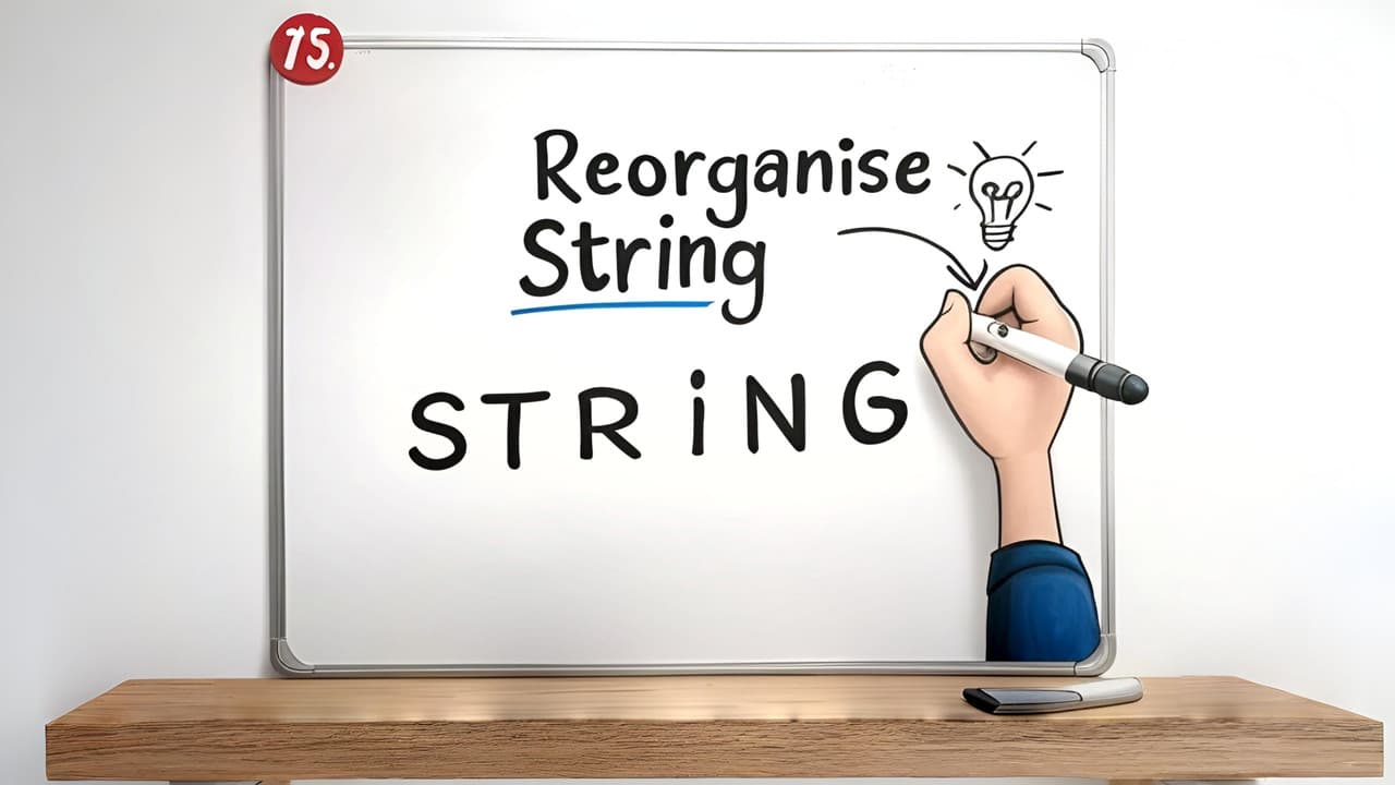 75. Reorganise String