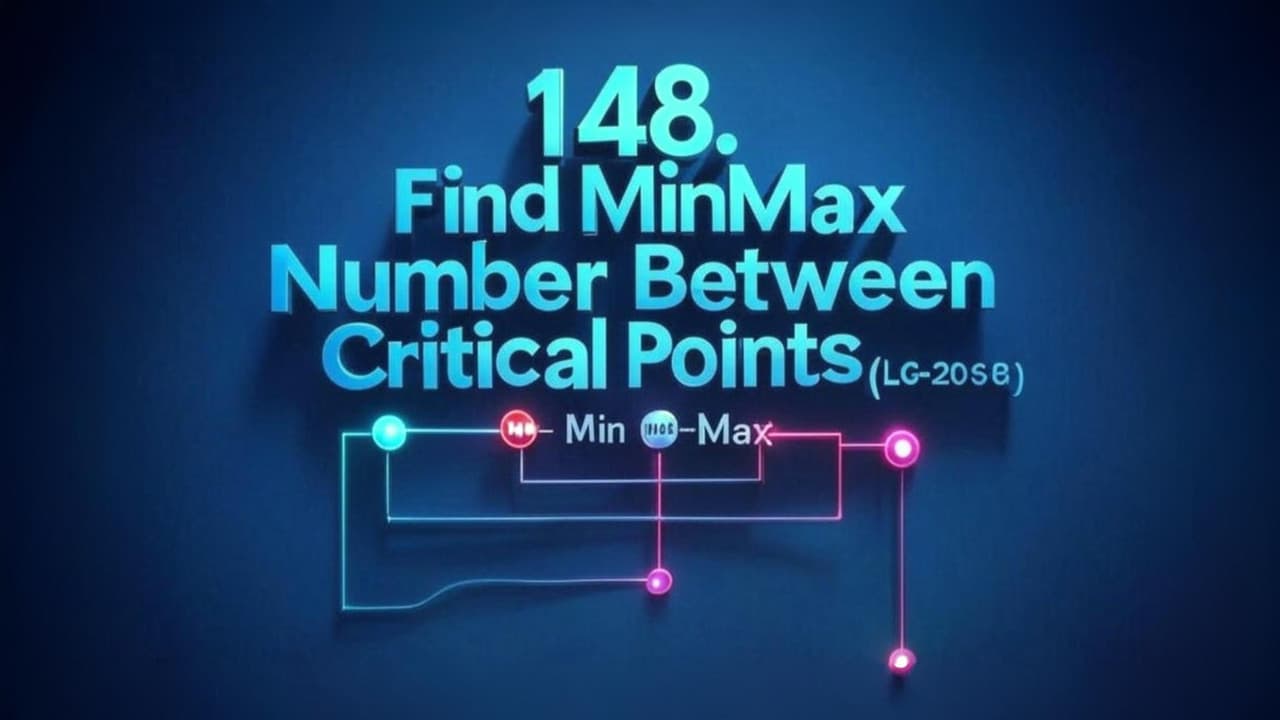 148. Find minmax number between critical points (LC-2058)