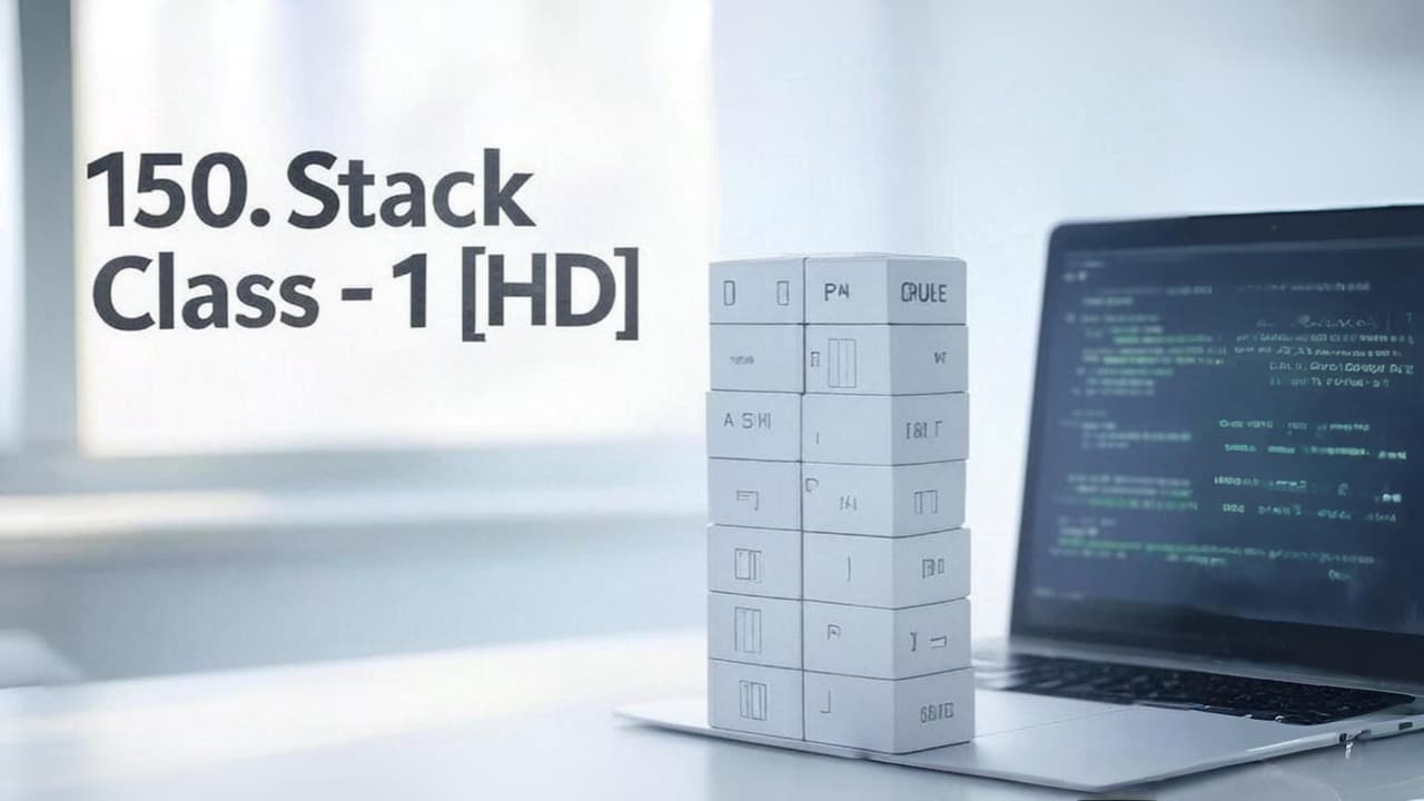 150. Stack Class - 1 [HD]
