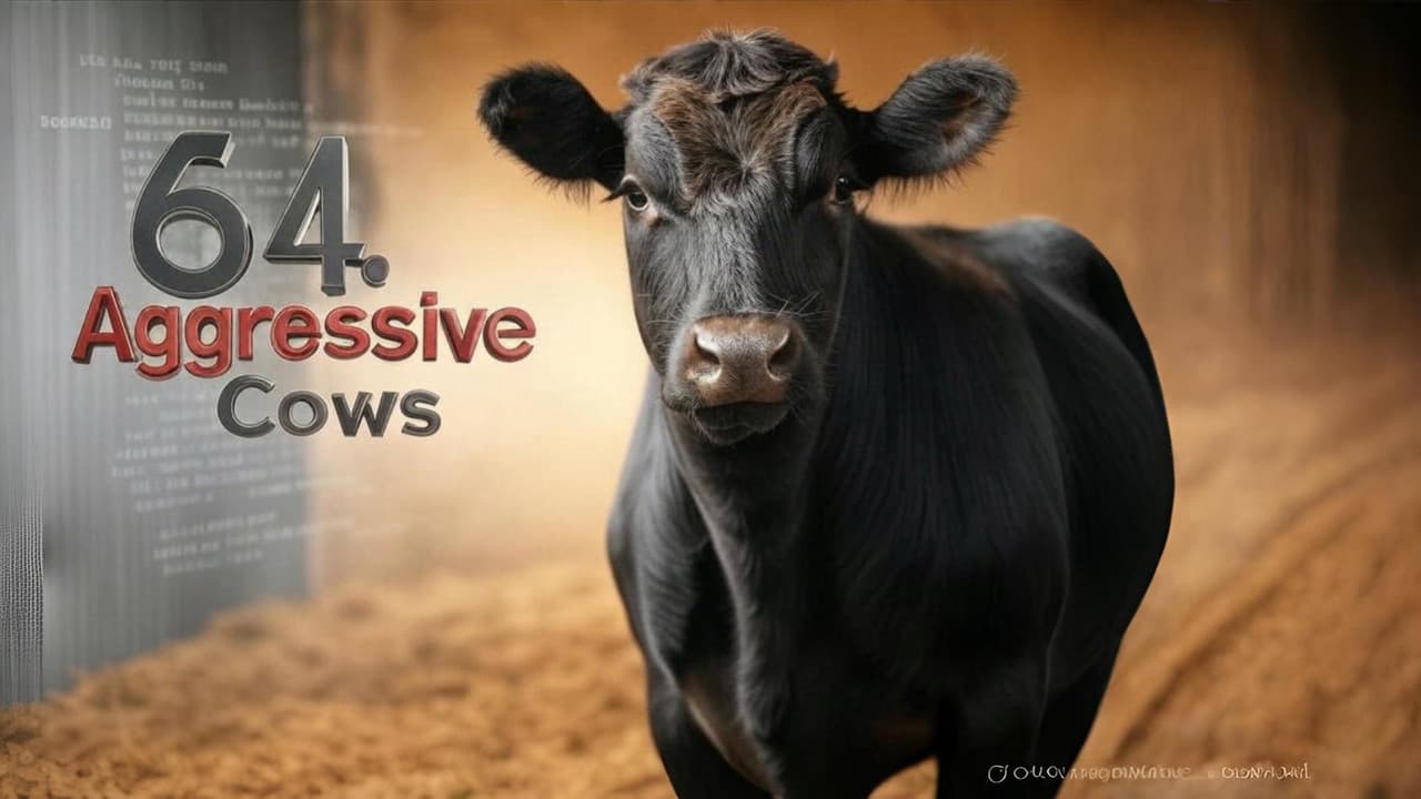 64. Aggresive Cows