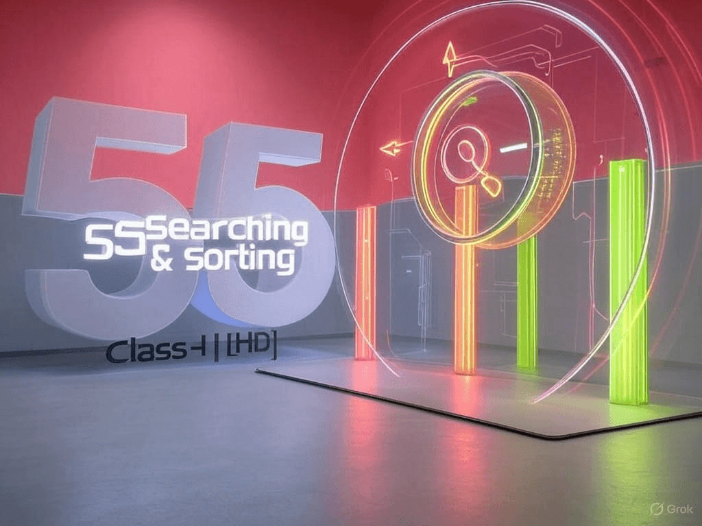 55. Searching and Sorting Class - I [HD]