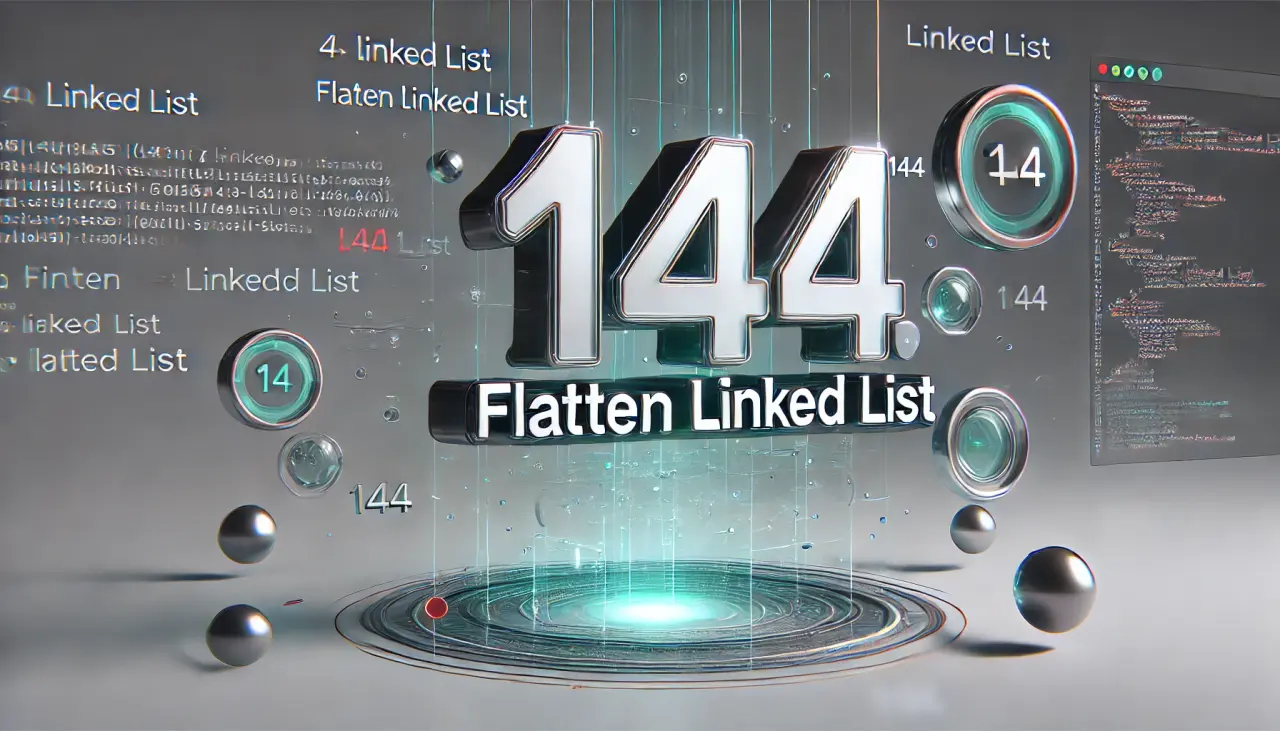 144. Flatten Linked List