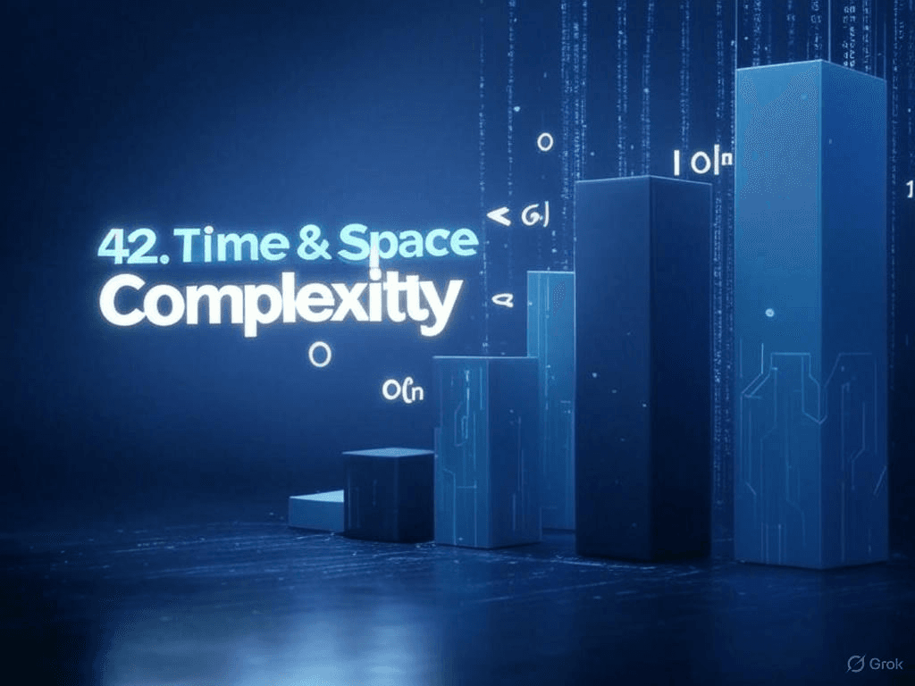 42. Introduction to Time & Space Compl... 
