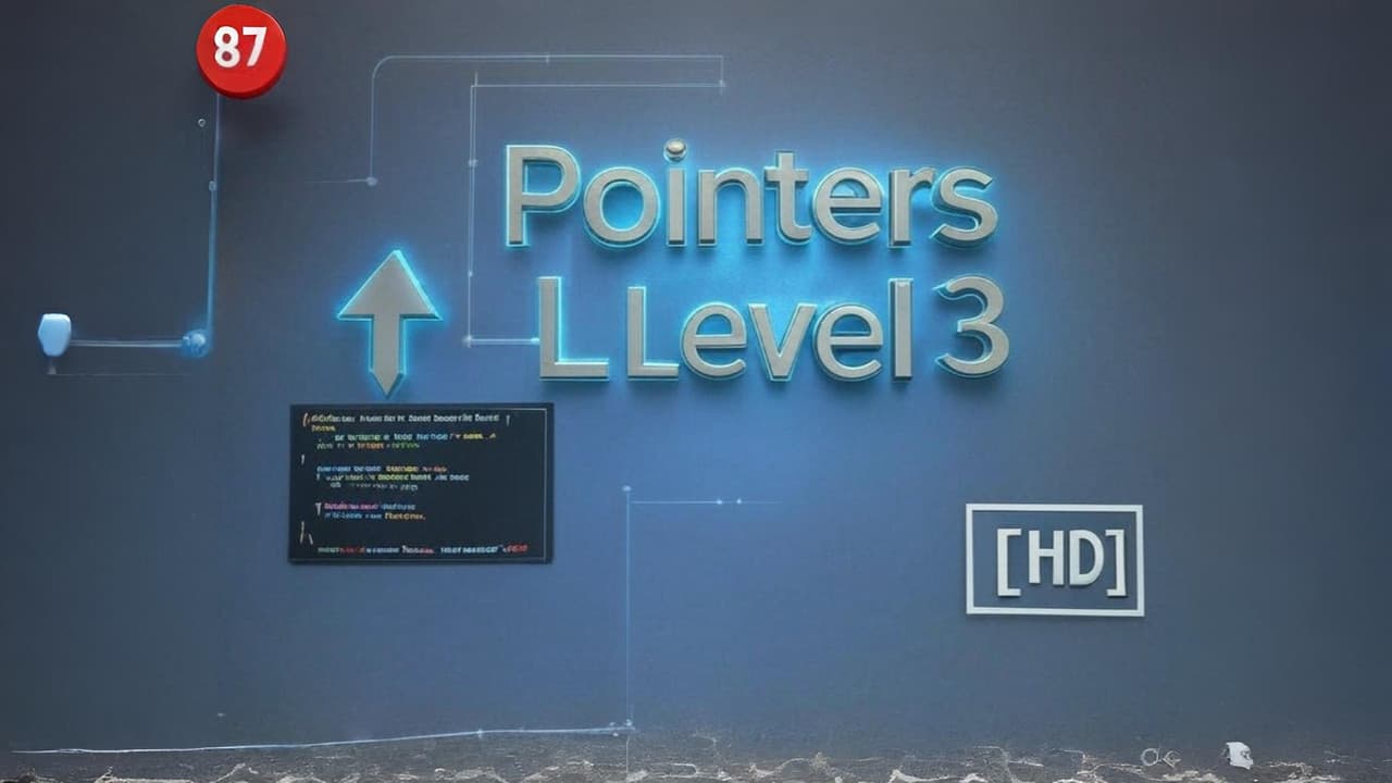 87. Pointers - Level 3 [HD]