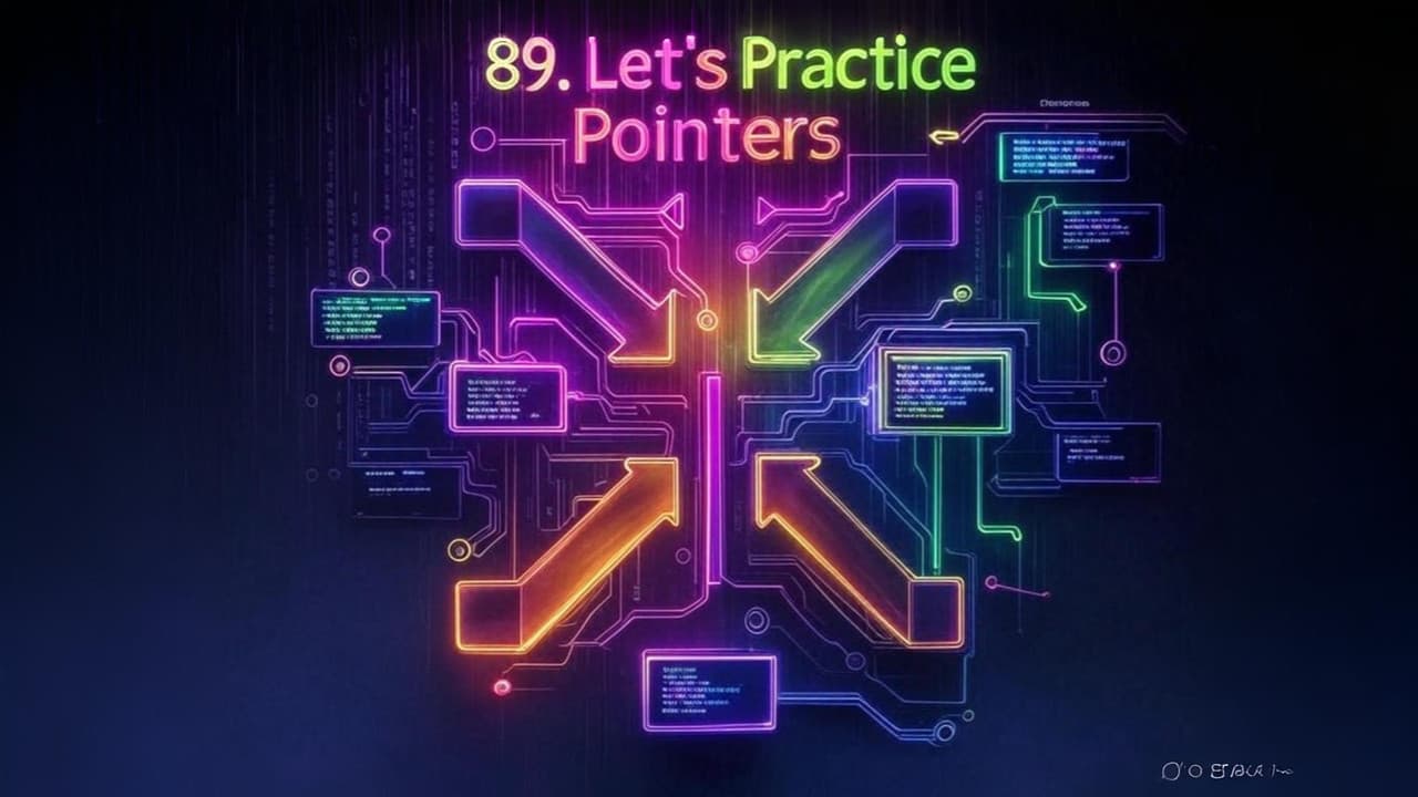 89. Let's Practice Pointers