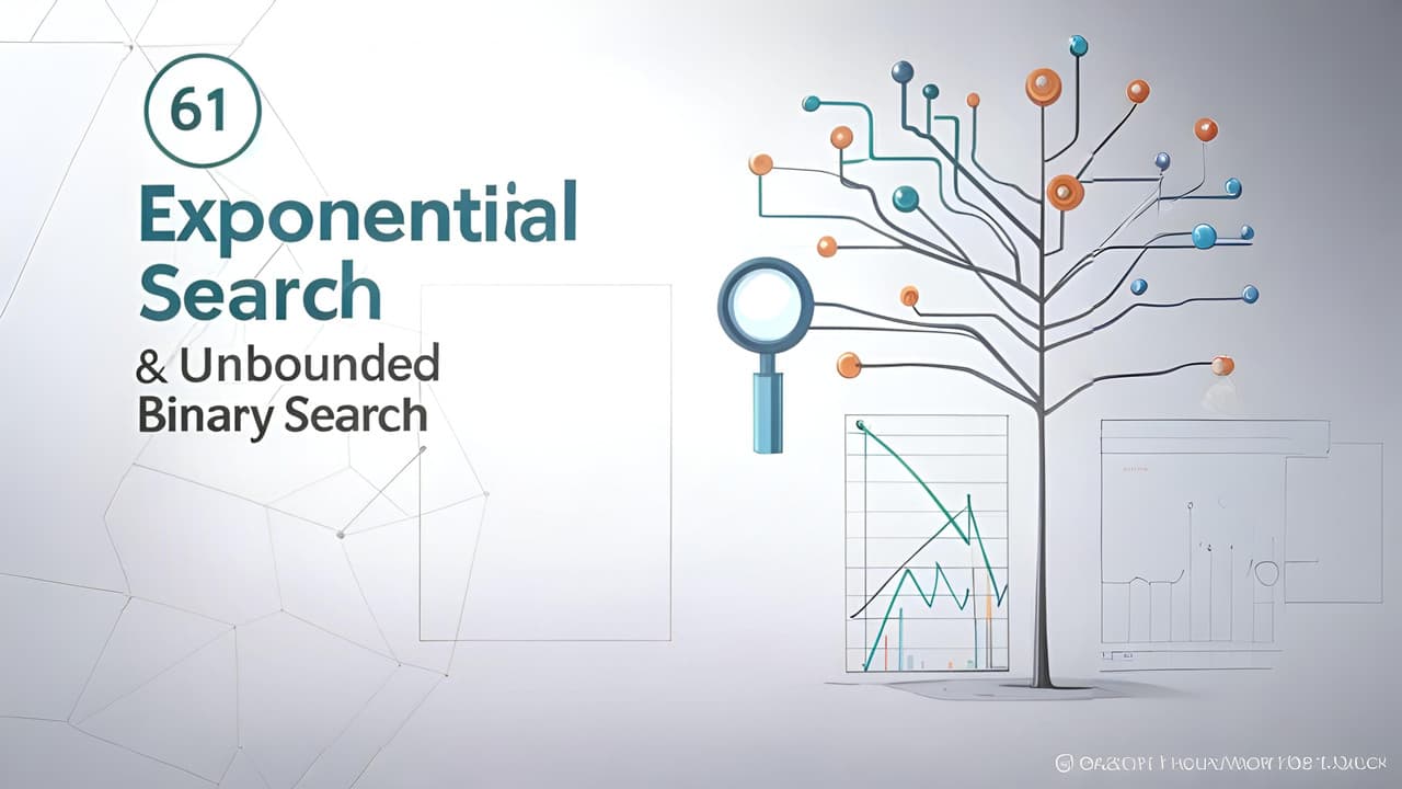 61. Exponential Search & Unbounded Binary Search